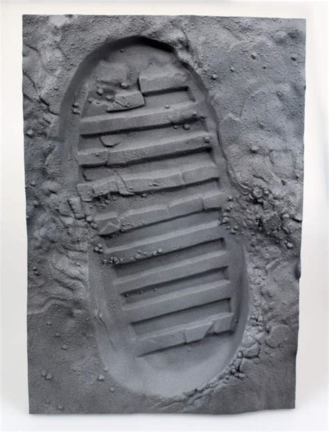 one small step apollo 11 boot print replica|'One Small Step' Apollo 11 Boot Print Replica .